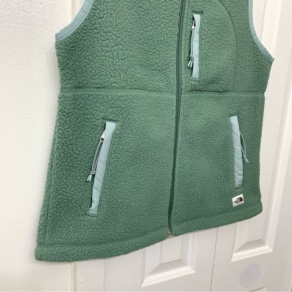 The North Face Women's Sage Cragmont Fleece Zip Up Vest Jacket size S - Picture 5 of 13